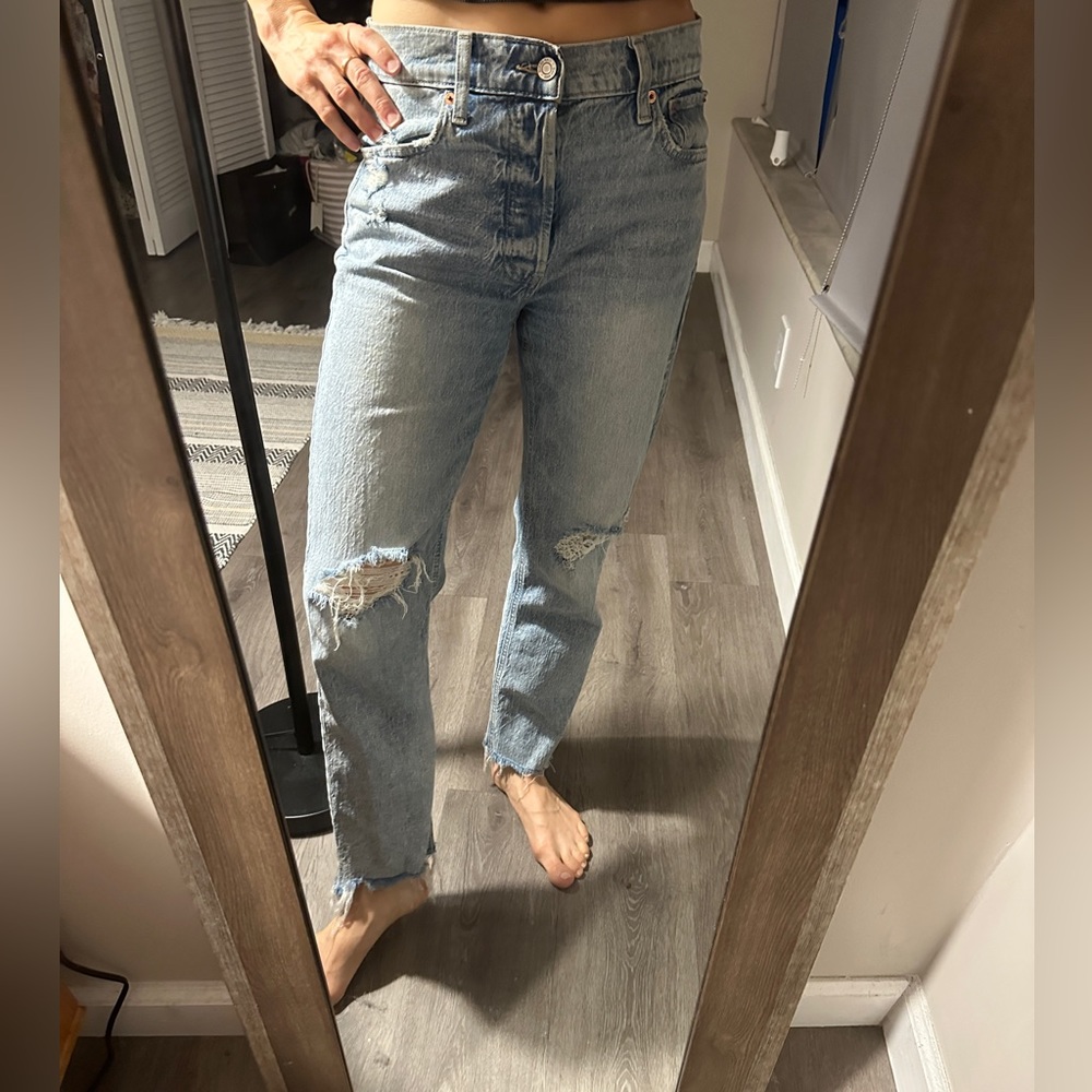 Ripped Gap Jeans